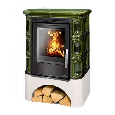 Кафельная печь ABX Marina KPI, с теплообменником, с допуском воздуха в Минске