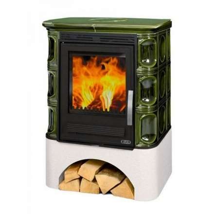 Кафельная печь ABX Marina LP с чугунной топкой в Минске