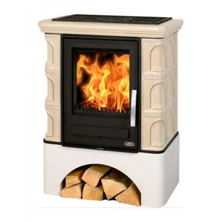 Кафельная печь ABX Marina LP с чугунной топкой в Минске