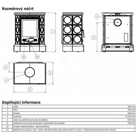 Кафельная печь ABX Helvetia LP с чугунной топкой, с кафельным цоколем в Минске