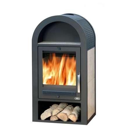 Печь-камин ABX Stockholm 8 Амазонка бай фото в Минске