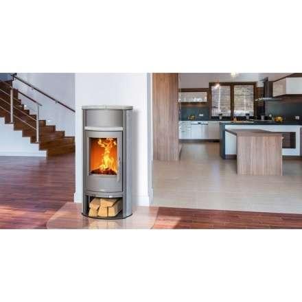 Печь-камин ABX Pori 7 Aqua с теплообменником в Минске