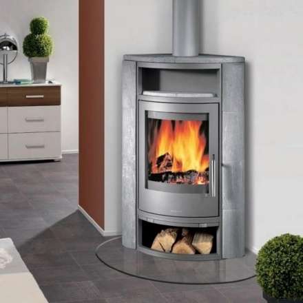 Печь-камин ABX Polar 6 угловой в Минске