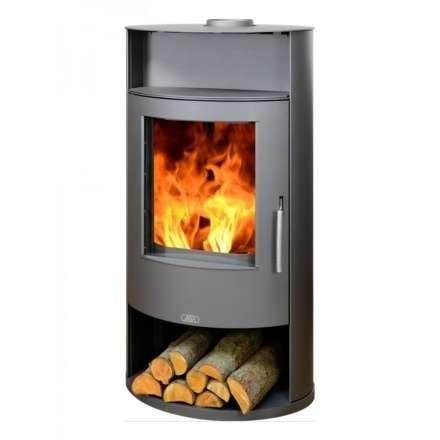 Печь-камин ABX Island 7 Aqua с теплообменником в Минске