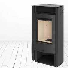 Купить Печь-камин KFD EWA в интерьере чугунная в Минске в Минске