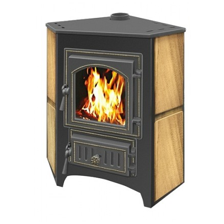 Печь-камин Везувий ПК-01 (220) угловой песчаник 9 кВт купить в Минске