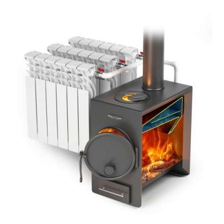 Отопительная печь Термофор Нормаль-батарея ТВ ТО антрацит 115 купить в Минске