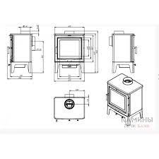 Купить Печь-камин NORDflam Ivory в Минске Амазонка бай фото в Минске