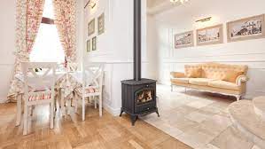 Купить Печь-камин Kratki Koza K6 с водяным контуром в интерьере в Минске Амазонка бай фото в Минске