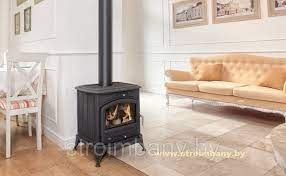 Купить Печь-камин Kratki Koza K6 в интерьере в Минске Амазонка бай фото в Минске