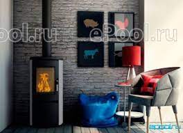 Купить Печь-камин Печь-камин Kratki Koza/AB/S/Kafel/Bialy в интерьере в Минске Амазонка бай фото в Минске