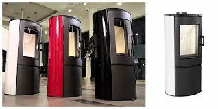 Купить Печь-камин Печь-камин Kratki Koza/AB/S/Kafel/Czerwony в интерьере в Минске Амазонка бай фото в Минске