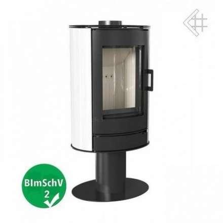 Печь-камин Kratki KOZA/AB/S/N/KAFEL/BIALY (кафель белый) Амазонка бай фото в Минске