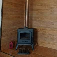 Печь-камин чугунный  Kratki Koza K7 фото в Минске