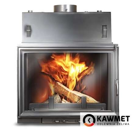 Каминная топка Kawmet W7CO 25,3 кВт с водяным контуром в Минске