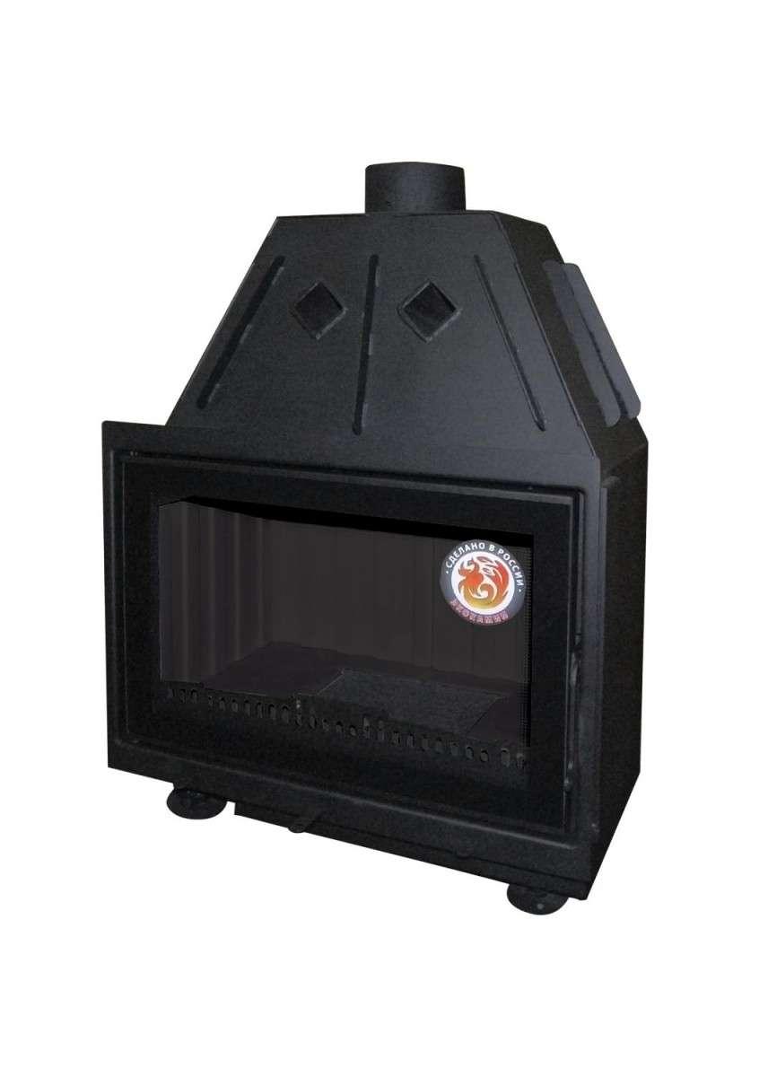 Каминная топка Экокамин Альфа 700-150 чёрный шамот принтинг Амазонка бай фото Каминная топка Экокамин Альфа 700-150 чёрный шамот принтинг купить в Минске