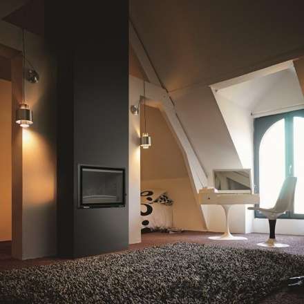 Каминная топка Invicta 700 Grand Angle с подъёмом в Минске