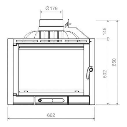 Каминная топка NORDflam Corno в Минске