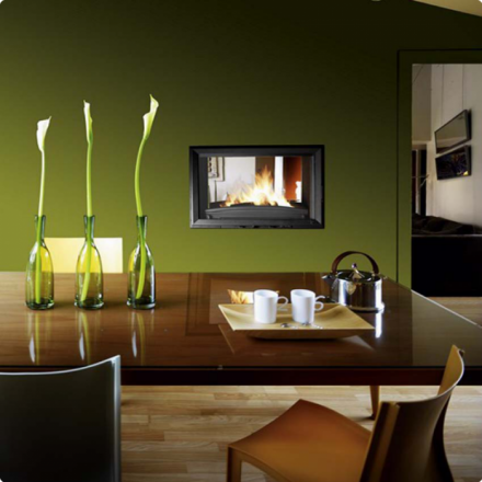 Каминная топка Invicta 800 Double Face в Минске