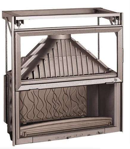 Каминная топка Invicta 1100 Grand Vision с подъёмом  Амазонка бай фото в Минске