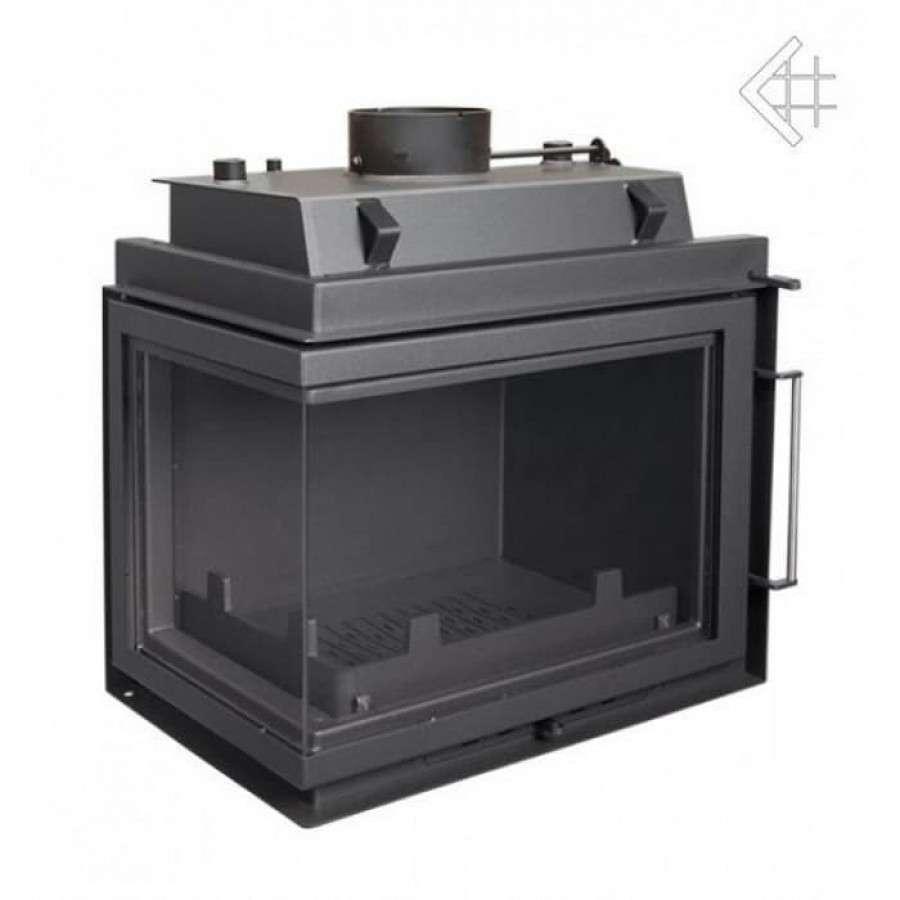 Каминная топка Kratki Maja/PW/BL/12/BS/W (угловое стекло слева, змеевик) Амазонка бай фото в Минске