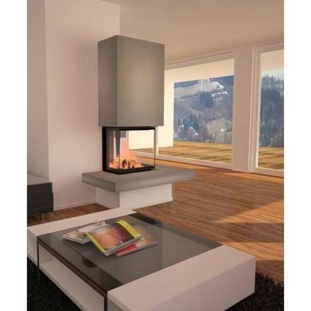 Каминная топка Austroflamm 71x57 S3 2.0 подъёмный механизм в Минске