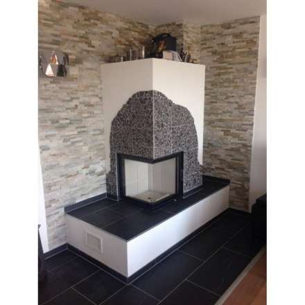 Каминная топка Austroflamm 55x55x57 K угловая с распашной дверцей в Минске