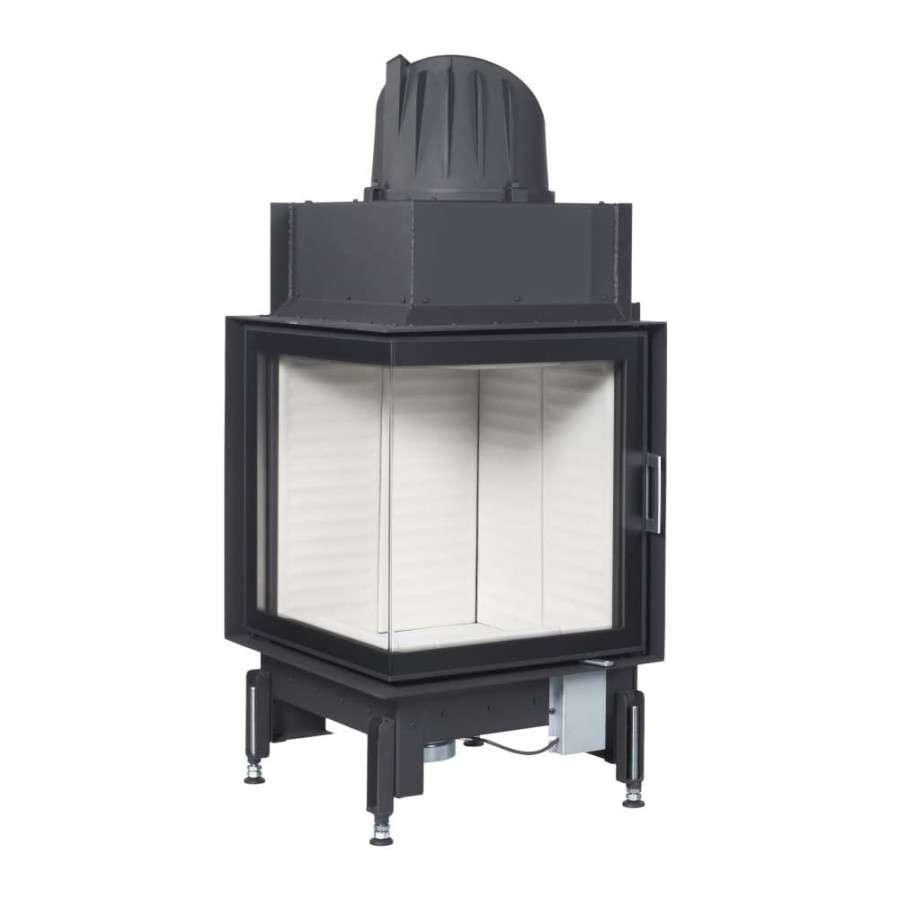 Каминная топка Austroflamm 55x55x57 K угловая с распашной дверцей Амазонка бай фото в Минске