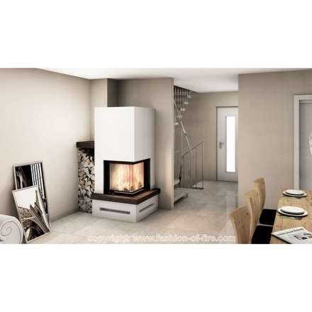 Каминная топка Brunner Eck-Kamin 57/52/52 боковое открытие в Минске