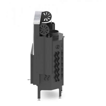 Каминная топка Hitze ALBERO 11 KW горизонтальная гильотина с водяным контуром в Минске