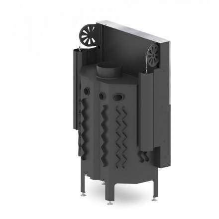 Каминная топка Hitze ALBERO 11 KW горизонтальная гильотина с водяным контуром в Минске