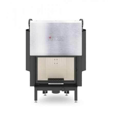 Каминная топка Hitze ALBERO 11 KW горизонтальная гильотина с водяным контуром в Минске