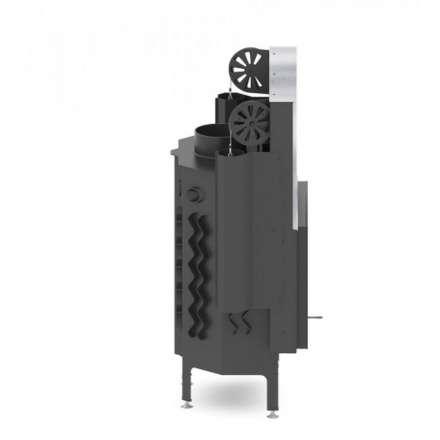 Каминная топка Hitze ALBERO 11 KW горизонтальная гильотина с водяным контуром в Минске