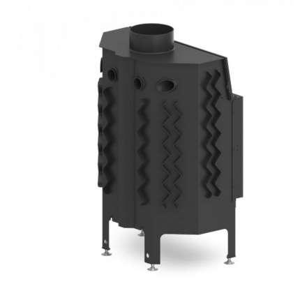 Каминная топка Hitze ALBERO 11 KW левосторонняя гильотина с водяным контуром в Минске