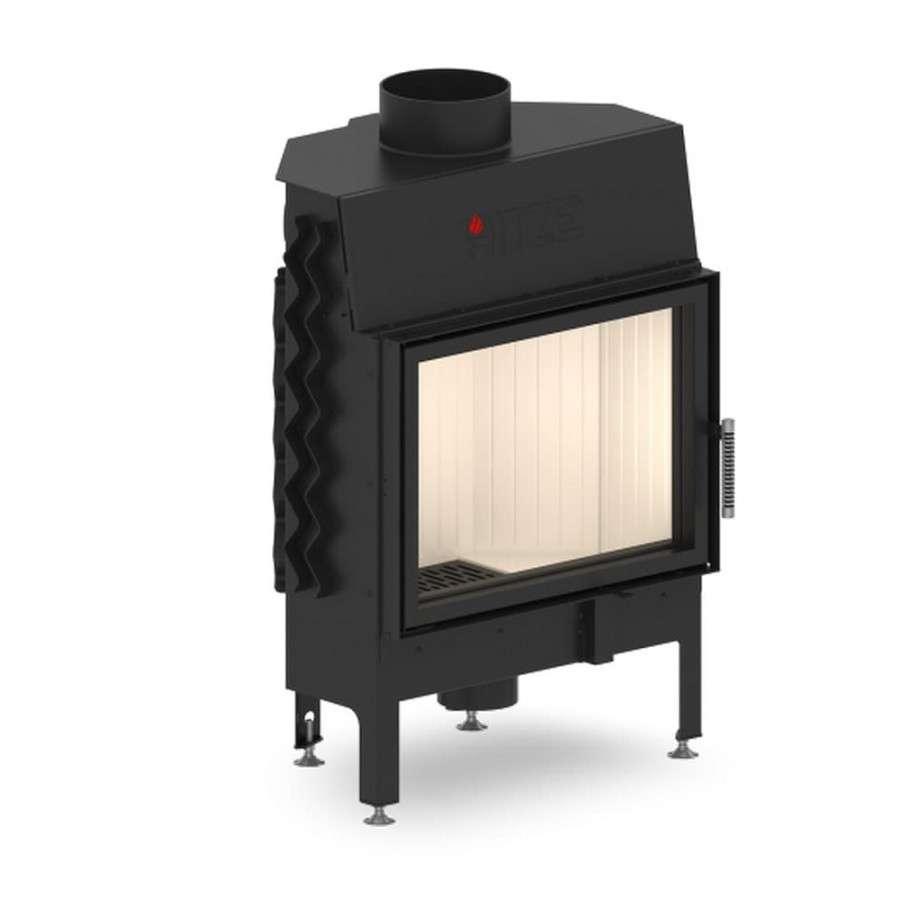 Каминная топка Hitze ALBERO 11 KW левосторонняя гильотина с водяным контуром  Амазонка бай фото в Минске