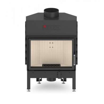Каминная топка Hitze ALBERO 11 KW левосторонняя гильотина с водяным контуром в Минске