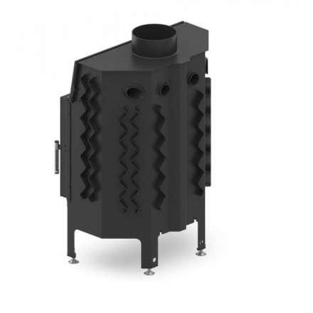 Каминная топка Hitze ALBERO 11 KW левосторонняя гильотина с водяным контуром в Минске