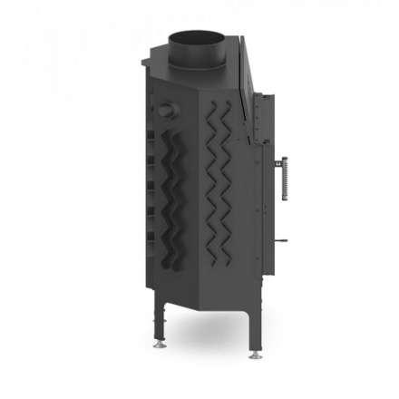 Каминная топка Hitze ALBERO 11 KW левосторонняя гильотина с водяным контуром в Минске