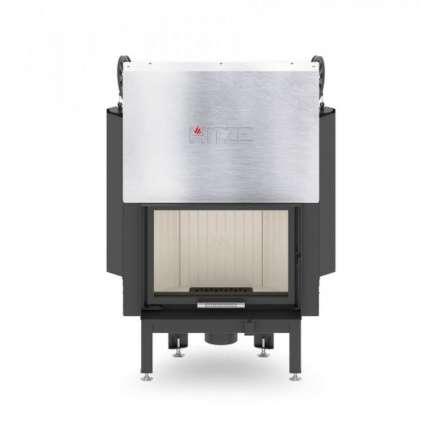 Каминная топка Hitze ALBERO 9 KW горизонтальная гильотина с водяным контуром в Минске