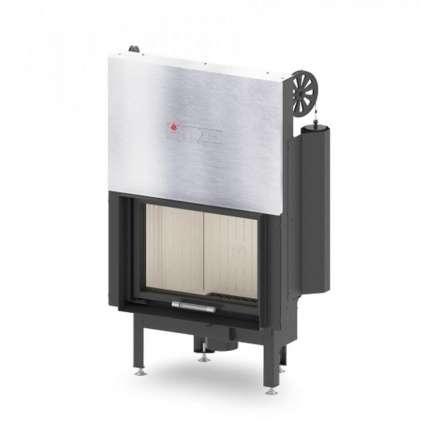 Каминная топка Hitze ALBERO 9 KW горизонтальная гильотина с водяным контуром в Минске
