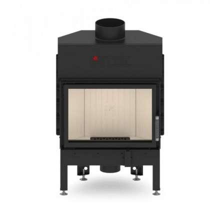 Каминная топка Hitze ALBERO 9 KW левосторонняя гильотина с водяным контуром в Минске