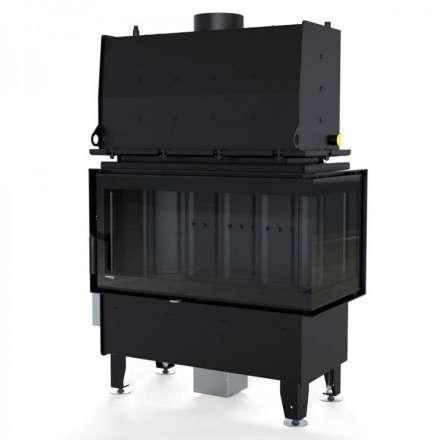 Каминная топка Defro Home RIVA ME BP SHORT угловая, с водяным контуром в Минске