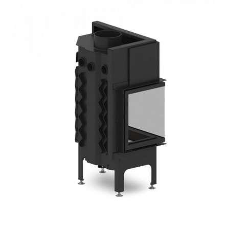 Каминная топка Hitze ALBERO 9 KW левосторонняя с водяным контуром в Минске