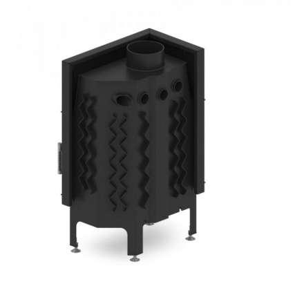 Каминная топка Hitze ALBERO 9 KW левосторонняя с водяным контуром в Минске