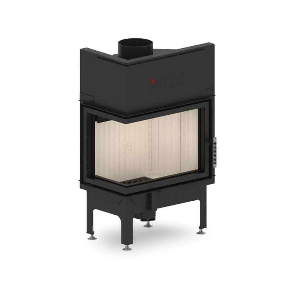 Каминная топка Hitze ALBERO 9 KW левосторонняя с водяным контуром в Минске