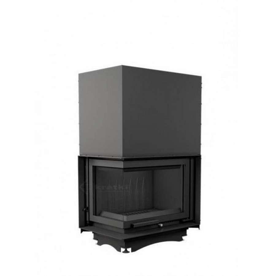 Каминная топка Kratki Maja/L/BS/G (угловое стекло слева, гильотина) Амазонка бай фото в Минске