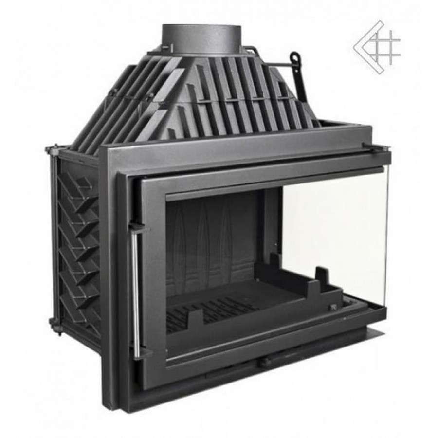 Каминная топка Kratki Oliwia/P/BS (угловое стекло справа) Амазонка бай фото в Минске