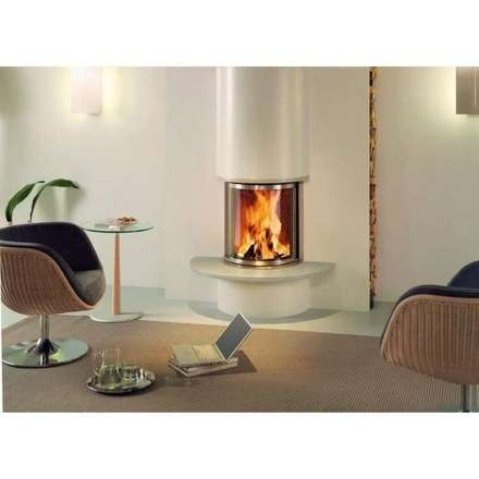 Каминная топка Brunner Kompakt-Kamine 57/55 боковое открывание двери в Минске