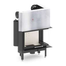 Каминная топка Hitze ALBERO 14 KW правосторонняя горизонтальная гильотина Амазонка бай фото в Минске
