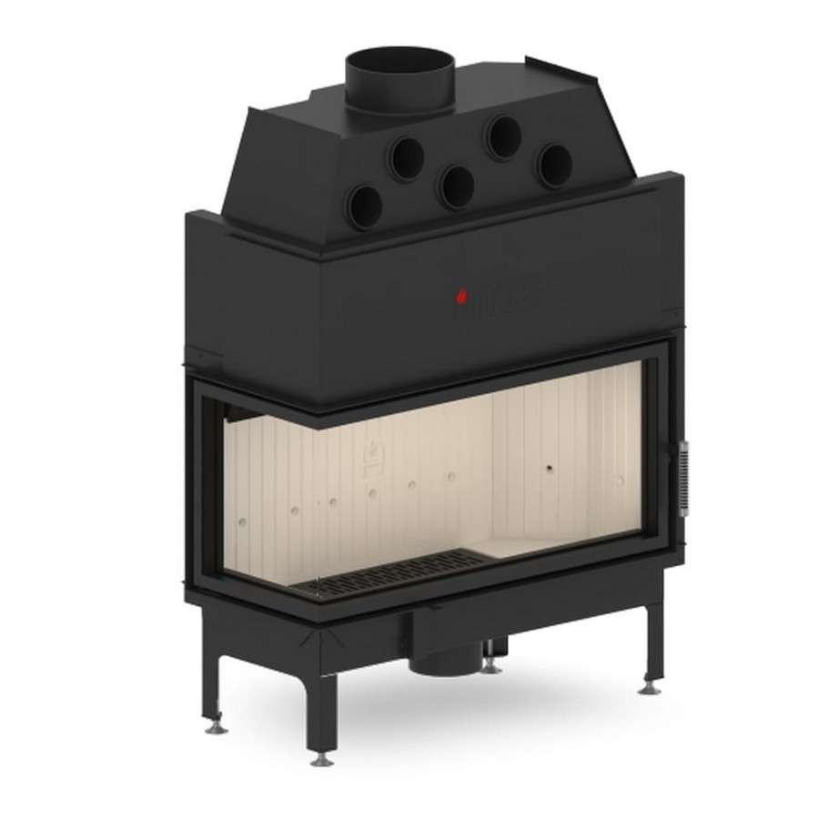 Каминная топка Hitze ALBERO 19 KW левосторонняя горизонтальная Амазонка бай фото в Минске